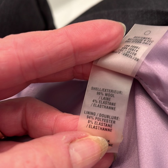 NWOT Eli’s Tahari charcoal blazer - Picture 8 of 8